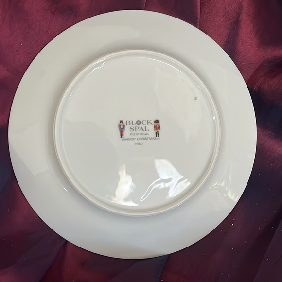 Block Spal Portugal “ Whimsy Christmas” Plate - Picture 2 of 5